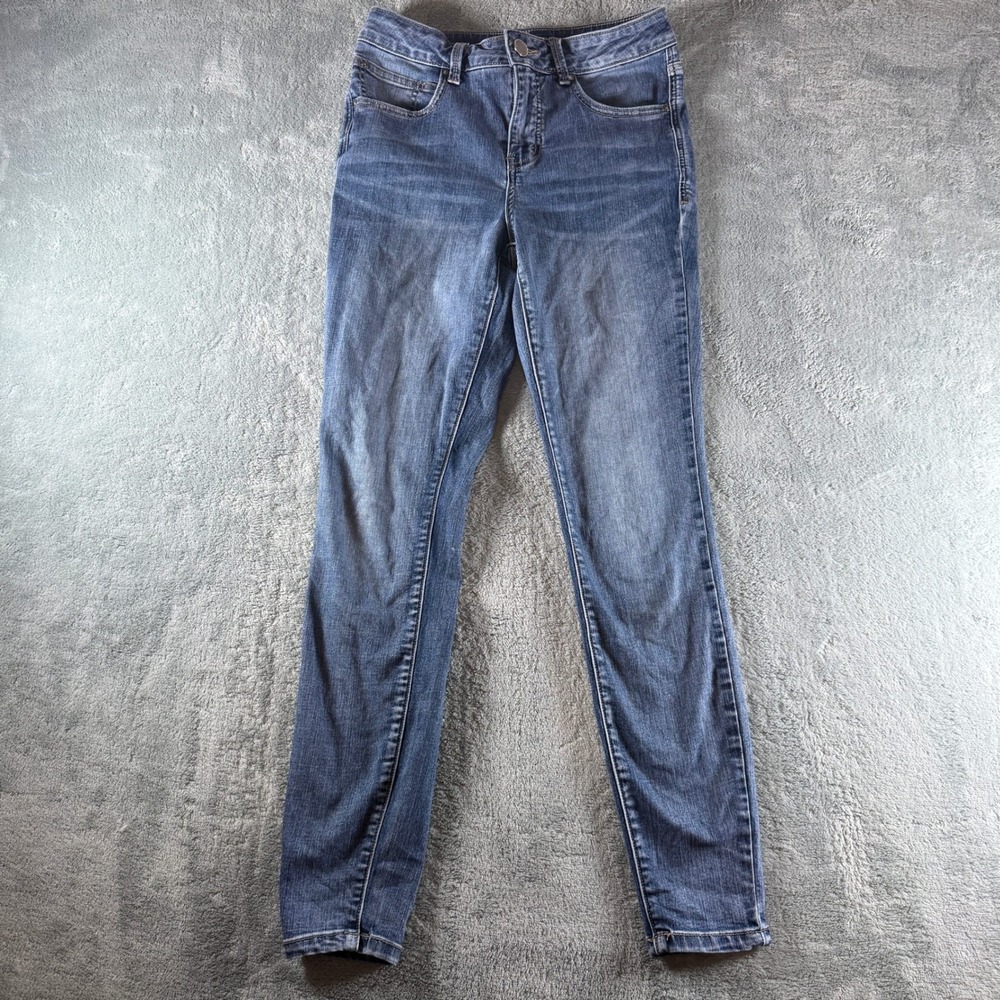 Maurices Everflex High-Rise Skinny Jeans Medium Wash‎ Size 6 Reg Stretch Denim